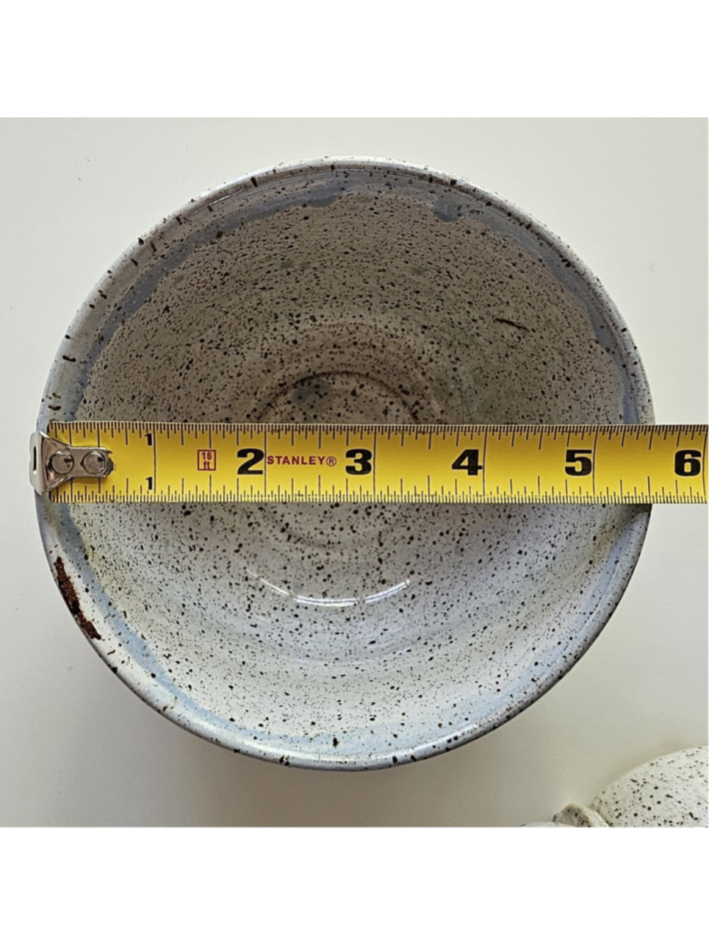 Signed Vintage Studio Pottery Soup Bowl & Mug Set Riveted Strap Handle - Picture 4 of 16